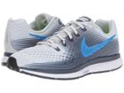 Nike Air Zoom Pegasus 34 (pure Platinum/photo Blue/thunder Blue) Men's Running Shoes