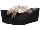 Guess Siarra (gold Synthetic 2) Women's Sandals