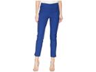Tribal Stretch Bengaline 28 Pull-on Ankle Pants (pacific) Women's Casual Pants