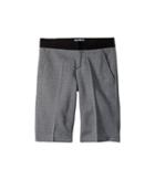Lanvin Kids Dress Shorts (little Kids/big Kids) (black/white) Boy's Shorts