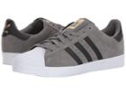 Adidas Skateboarding Superstar Vulc (grey Four/core Black/gold Metallic) Men's Skate Shoes