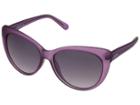 Kenneth Cole Reaction Kc2748 (matte Violet/smoke Mirror) Fashion Sunglasses