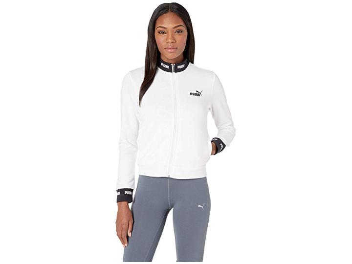 Puma Amplified Track Jacket Tr (puma White) Women's Coat