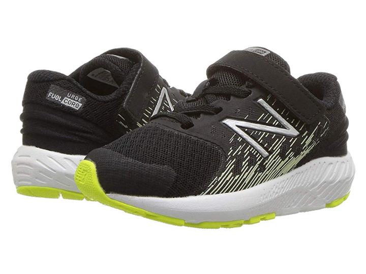 New Balance Kids Kvurgv2i (infant/toddler) (black/glow) Boys Shoes