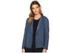 Nic+zoe Garment Dye Jacket (bluestone) Women's Coat