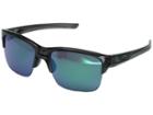 Oakley (a) Thinlink (grey Smoke/jade Iridium) Plastic Frame Fashion Sunglasses