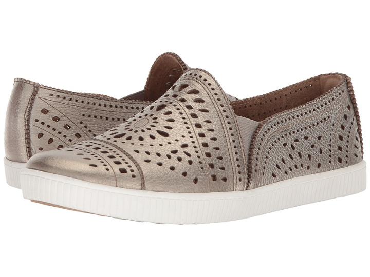 Earth Tayberry (wash Gold Metallic Printed Leather) Women's  Shoes