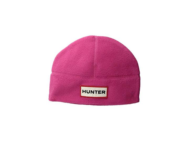 Hunter Kids Fleece Beanie (kids) (fuchsia) Beanies