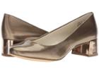 Anne Klein Hallie (metallic Taupe Patent) Women's Shoes