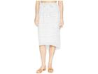 Carve Designs Cameron Skirt (white Water Stripe) Women's Skirt