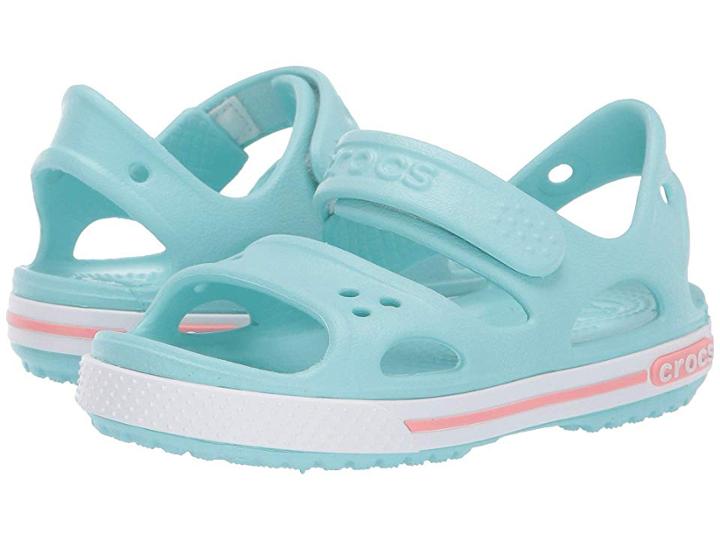 Crocs Kids Crocband Ii Sandal (toddler/little Kid) (ice Blue) Boys Shoes