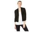 Anne Klein Pointelle Shrug (anne Black) Women's Sweater