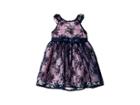 Nanette Lepore Kids Embroidered Mesh Dress (infant) (navy) Girl's Dress
