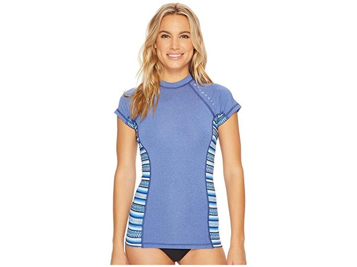 Rip Curl Trestles Cap Sleeve (navy) Women's Swimwear