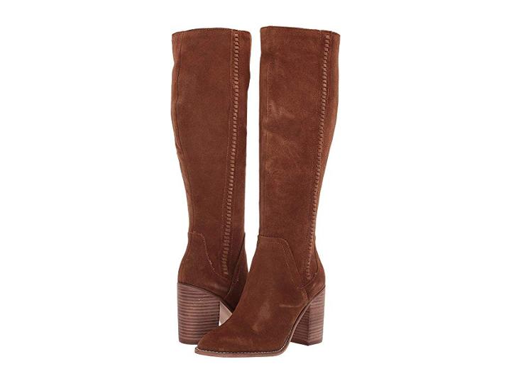 Steve Madden Roxanna To The Knee Boot (chestnut Suede) Women's Pull-on Boots
