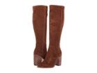 Steve Madden Roxanna To The Knee Boot (chestnut Suede) Women's Pull-on Boots