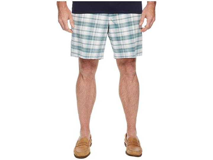 Dockers Big Tall Core Flat Front Short (levine Stone Blue) Men's Shorts