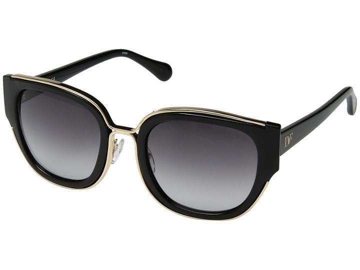 Diane Von Furstenberg Daisy (black) Fashion Sunglasses