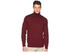 Nautica 12gg Turtleneck Sweater (royal Burgundy) Men's Sweater