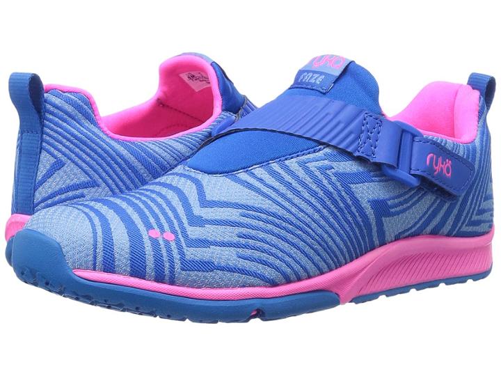 Ryka Faze (starry Night/elsa Blue/neon Flamingo) Women's Cross Training Shoes