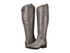 Sam Edelman Penny 2 Wide Calf Leather Riding Boot (grey Frost) Women's Shoes