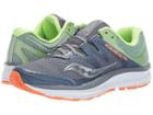 Saucony Guide Iso (grey/mint/orange) Women's Running Shoes