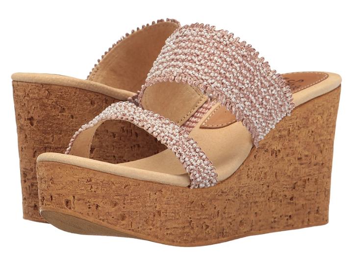 Sbicca Moreno (brown) Women's Wedge Shoes