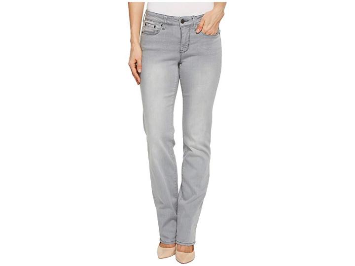 Nydj Marilyn Straight In Carbon Beach (carbon Beach) Women's Jeans