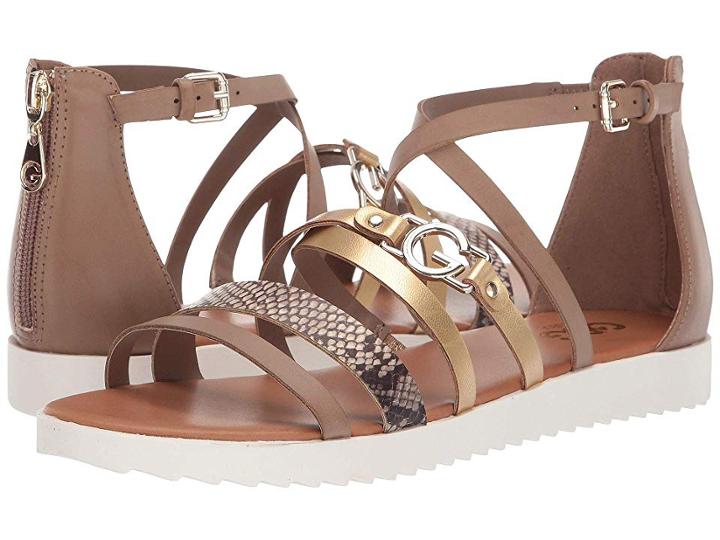 G By Guess Kelsa (sahara Sand/brown Multi/oro) Women's Shoes
