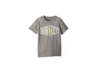 Hurley Kids Lightning Tee (little Kids) (carbon Heather) Boy's T Shirt
