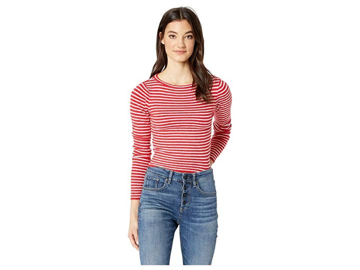 Amuse Society Nova Sweater (red) Women's Sweater