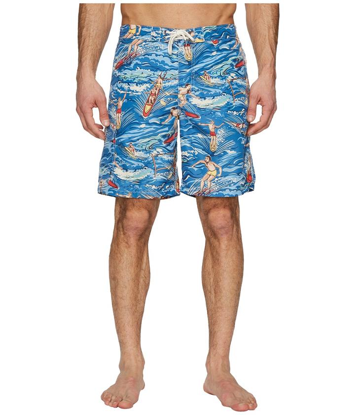 Polo Ralph Lauren Kailua Trunk (hawaiian Surfer) Men's Swimwear