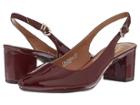A2 By Aerosoles Silver Age (dark Red Patent) Women's 1-2 Inch Heel Shoes