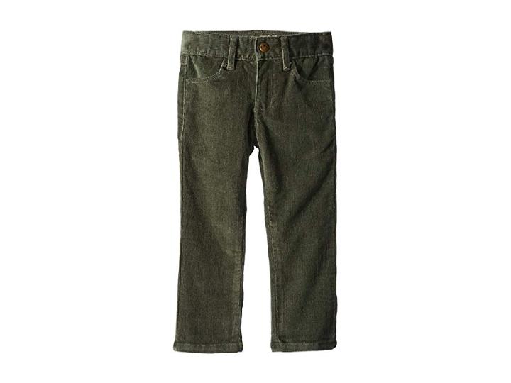 Appaman Kids Extra Soft Skinny Fit Corduroy Pants (toddler/little Kids/big Kids) (forest Night) Boy's Casual Pants