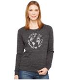 Alternative Eco Slouchy Pullover (word To Your Mother Eco Black) Women's Sweatshirt