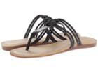 Sebago Poole Knot (black) Women's Sandals