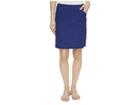 Tribal Stretch Bengaline 19 Pull-on Skort (pacific) Women's Skort