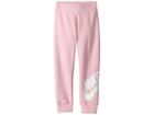 Nike Kids Sportswear Futura Fleece Jogger (little Kids) (pink Heather) Girl's Casual Pants