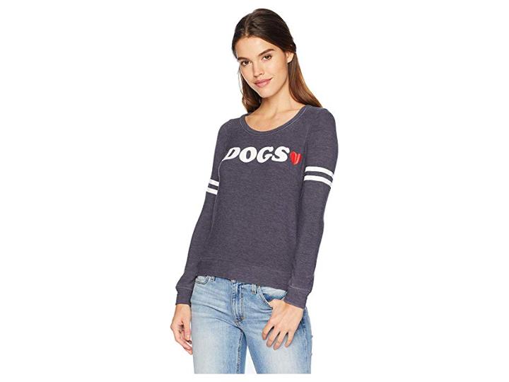 Chaser Cozy Knit Cut Out Back Long Sleeve Pullover (blueberry) Women's Long Sleeve Pullover