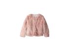 Appaman Kids Extra Soft Shimmer Faux Fur Coat (toddler/little Kids/big Kids) (rose Quartz) Girl's Coat