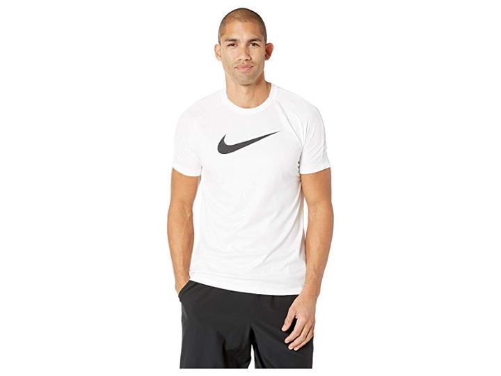Nike Dry Academy Top Short Sleeve Gx2 (white/white/black) Men's Clothing