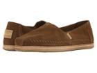 Toms Alpargata (dark Amber Suede) Women's Shoes
