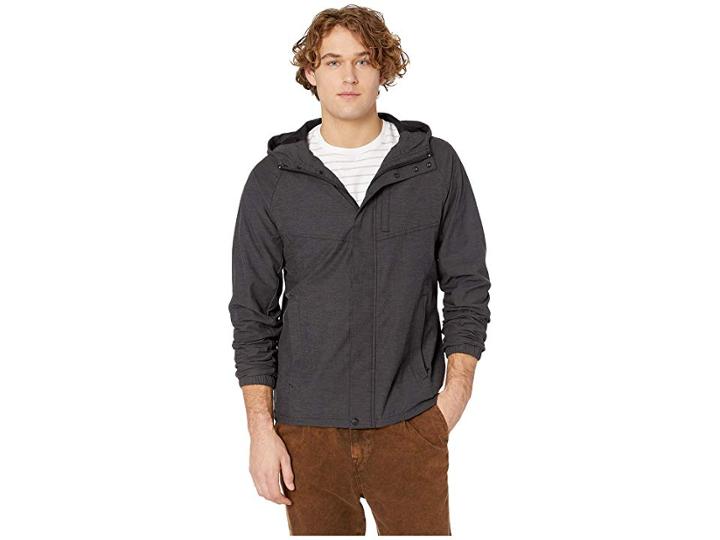 O'neill Traveler Dawn Patrol Jacket (black) Men's Coat