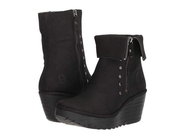 Fly London Yemi902fly (black Cupido) Women's Shoes