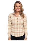 Mountain Hardwear Sonalake L/s Shirt (oatmeal) Women's Long Sleeve Button Up