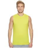 Asics Run Muscle Tank Top (sulphur Springs) Men's Sleeveless