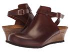 Birkenstock Esra (cognac Leather) Women's Wedge Shoes