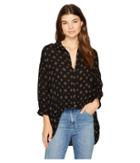 Volcom Champain Trail Top (black) Women's Long Sleeve Button Up
