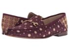 Sam Edelman Loraine (wine Multi/warm Yellow Multi Celtic Floral Jacquard/bull's-eye) Women's Dress Sandals