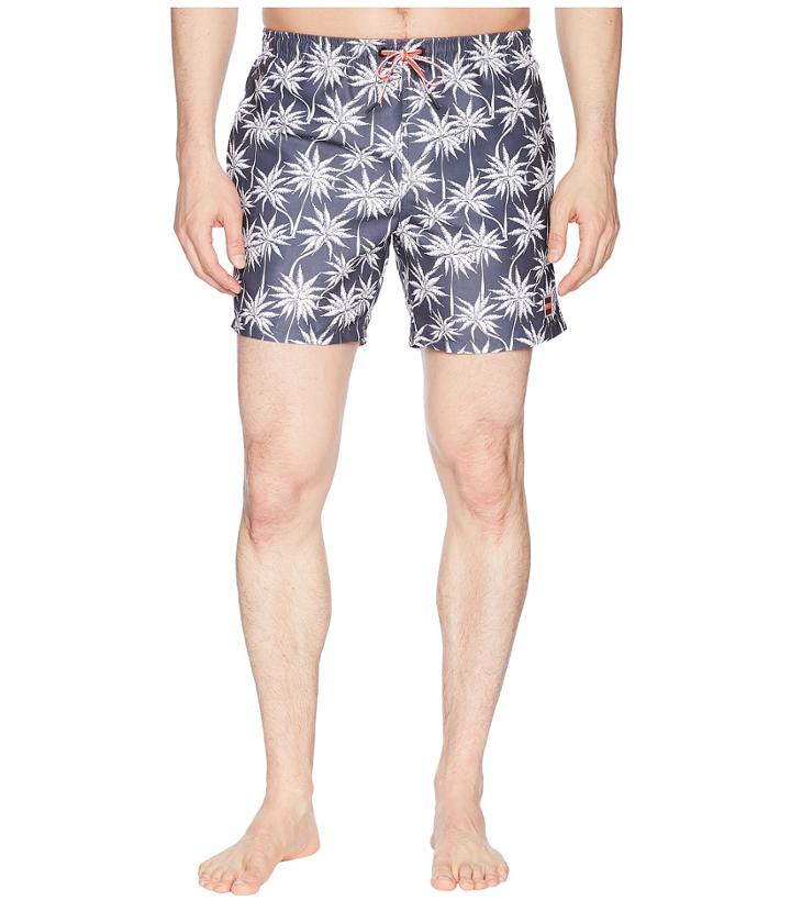 Boss Hugo Boss Piranha Swim Trunk (open Grey) Men's Swimwear